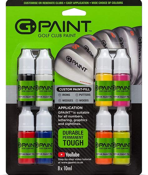 golf club touch up paint|golf club paint fill kit.